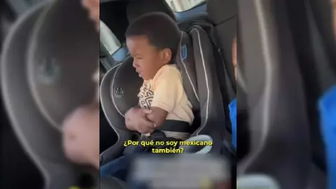 Niño africano llora porque no es mexicano (VIDEO)
