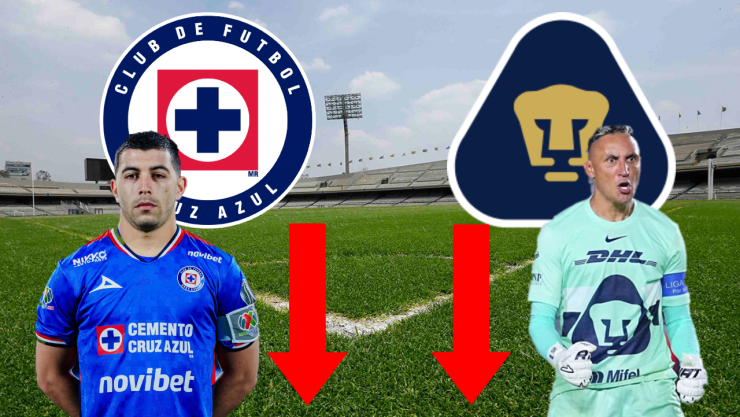 OFICIAL: estas son todas las bajas de Cruz Azul y Pumas para el amistoso