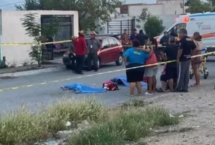 Niños atropellados en Pesquería, Nuevo León
