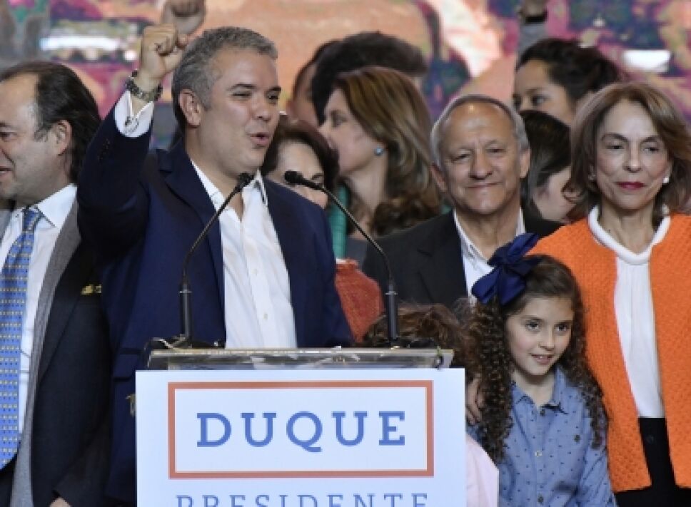 Iván Duque discuros campaña