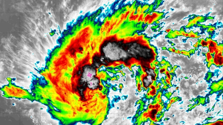 La tormenta tropical Nolo presenta vientos sostenidos de 64 km/h