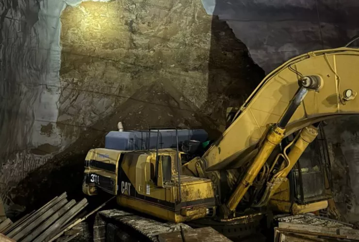 Deslave en construcción el 7 de mayo en colonia Madero Tijuana