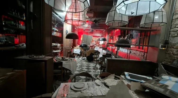 Explosión en restaurante de la Roma Norte deja 13 personas heridas.