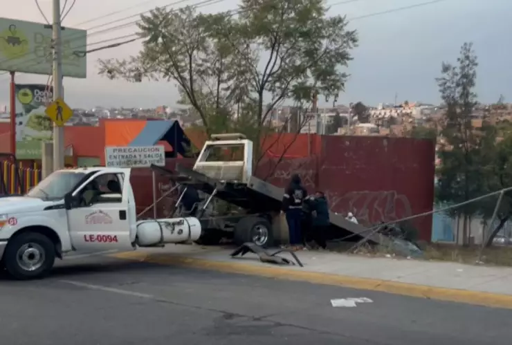 Accidente colonia Arbide, León