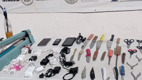 Lo asegurado en el Penal de Aguaruto