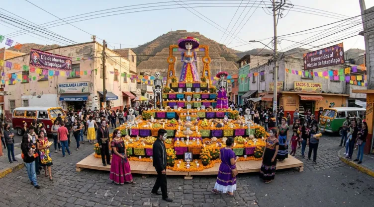 Ofrenda monumental en Iztapalapa 2026: fechas, horario y ubicación