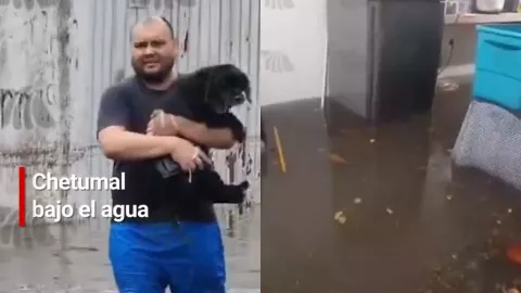 Inundaciones en Chetumal