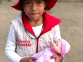 Entrega de juguetes en Xalostoc, Tlaxcala