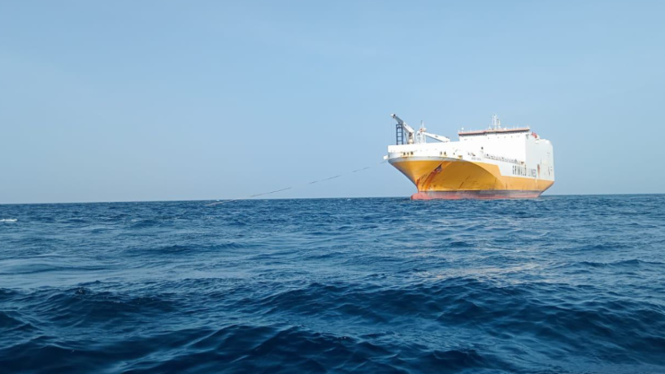 Profepa informa que barco en arrecife de Madagascar ya fue desencallado