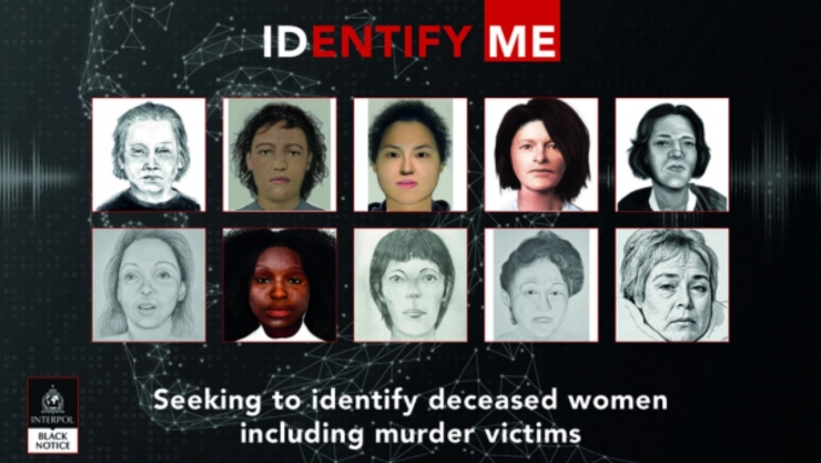 Interpol busca descubrir la identidad de 46 mujeres fallecidas.