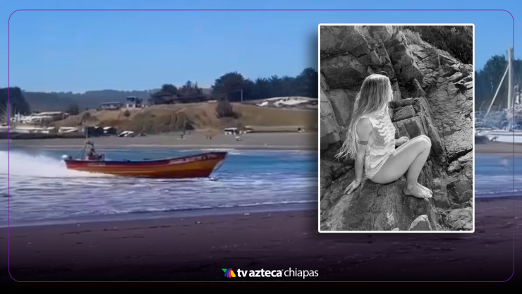Surfista impactada lancha Chile