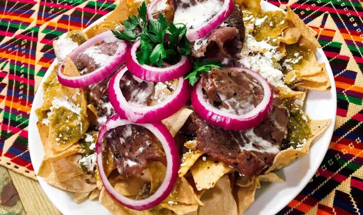 Chilaquiles home