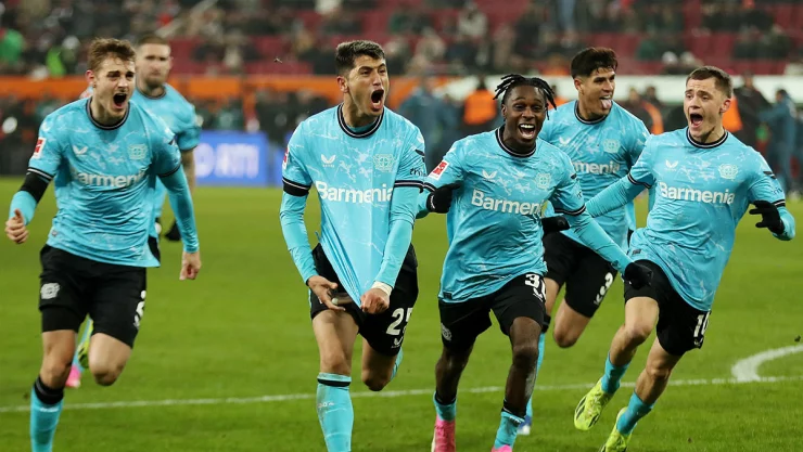 Gol del Bayer Leverkusen en la Bundesliga