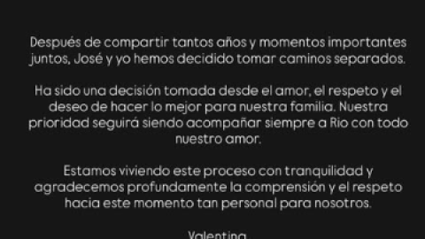 Valentina Ferrer confirma su separación de J Balvin
