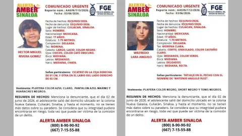 Activan búsqueda para Héctor y Wilfredo, privados de la libertad en Culiacán