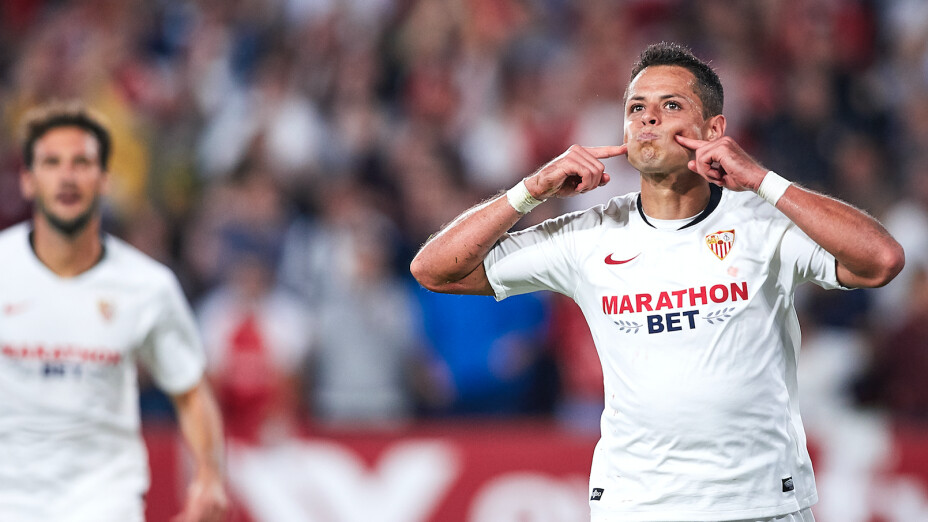 Chicharito en el Sevilla