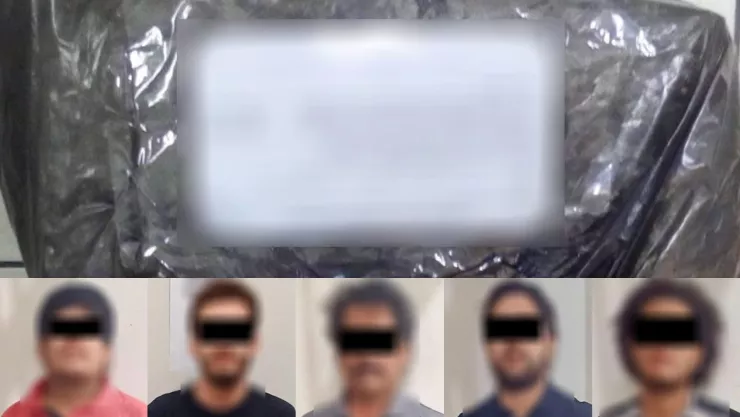 Detienen a cinco con marihuana en Navolato