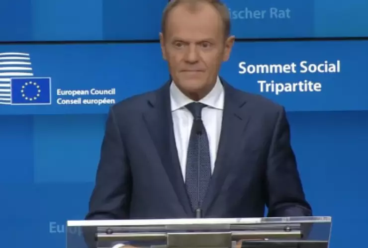 presidente del Consejo Europeo, Donald Tusk