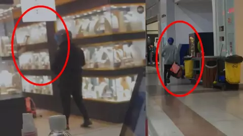 VIDEO: Así fue el intento de asalto a joyería en plaza comercial de Benito Juárez