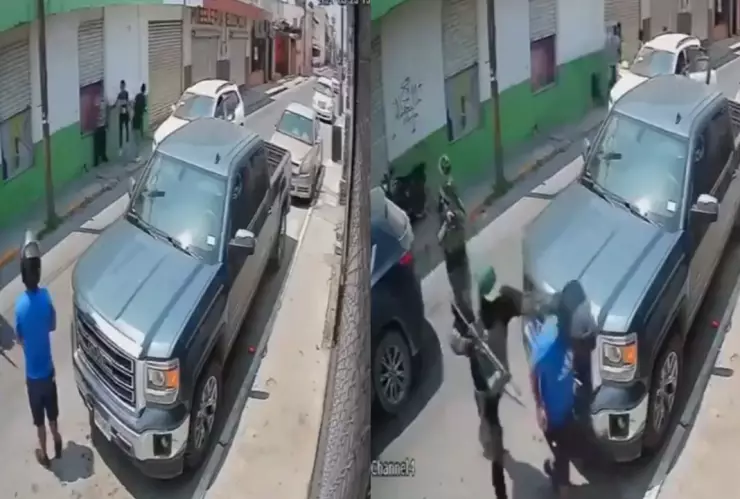 VIDEO_ Ejecutan a dueño de marisquería en Linares, Nuevo León