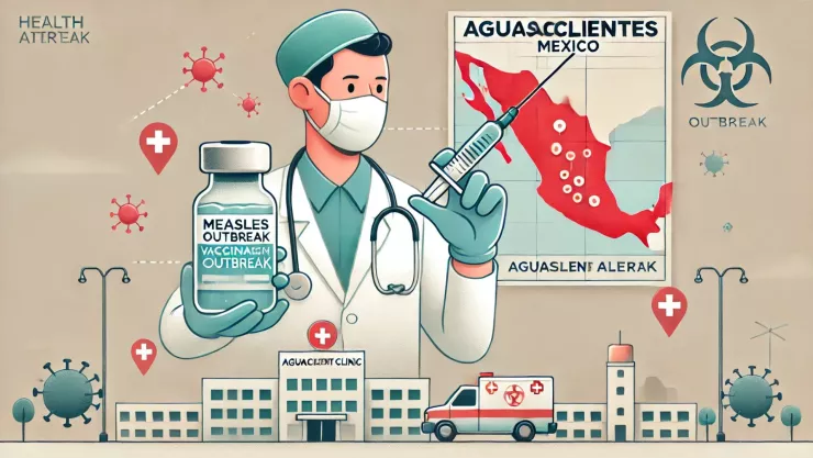 Salud alerta sobre el repunte de sarampión en Aguascalientes; reforzarán vigilancia