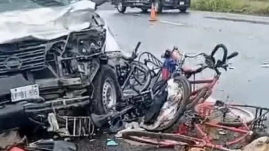 VIDEO: Peregrinos que regresaban de la Basílica de Guadalupe fueron atropellados en Veracruz