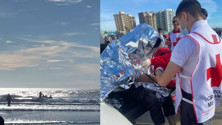 Rescatan a hombre ebrio en Playas de Rosarito