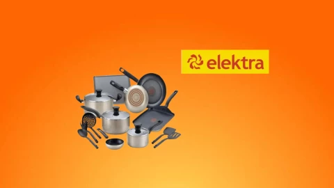 Elektra tiene en oferta esta batería de cocina de 16 piezas