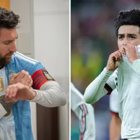 Gilberto Mora agradece a Messi