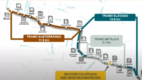 línea 12 tramo reabierto