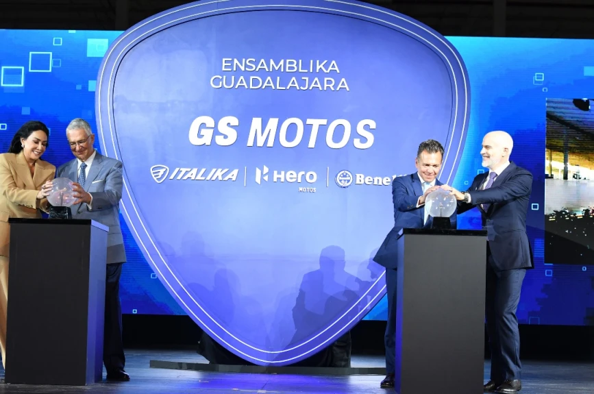 Grupo Salinas inaugura Ensamblika en Jalisco. Conoce los detalles de la nueva planta que ensamblará 500,000 motocicletas al año.