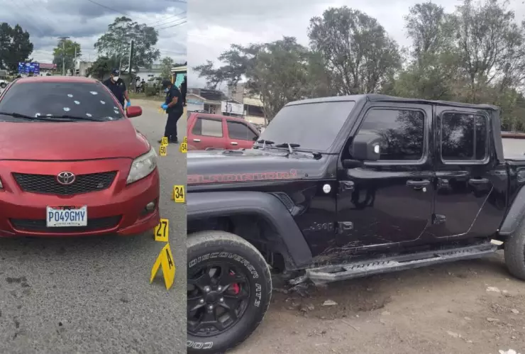 ¡Fuerte enfrentamiento! Conductores se agarran a balazos en plena calle