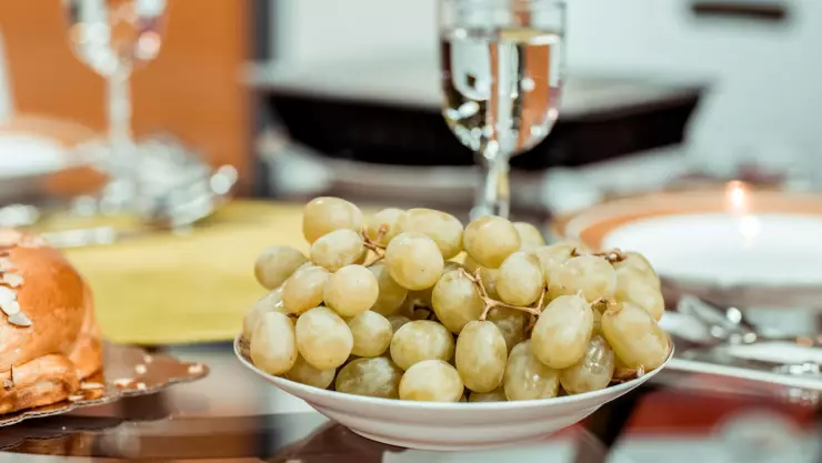 Uvas en Año Nuevo