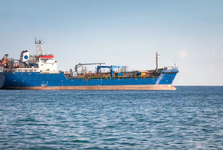 Barco pesquero en China