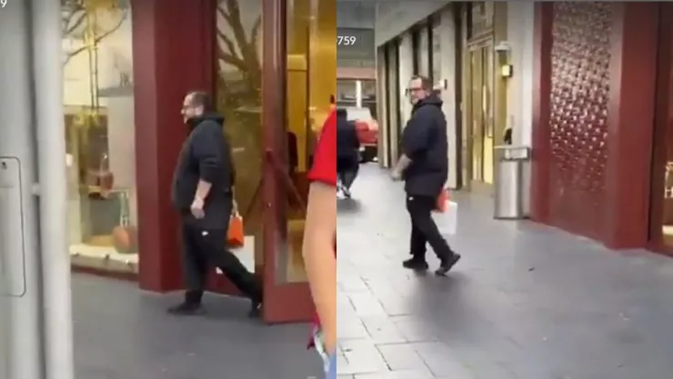 Captan a José Ramón López Beltrán en exclusiva tienda de lujo en Houston