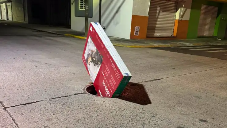 Coladera abierta