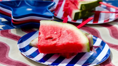 Por qué se come sandía el 4 de julio