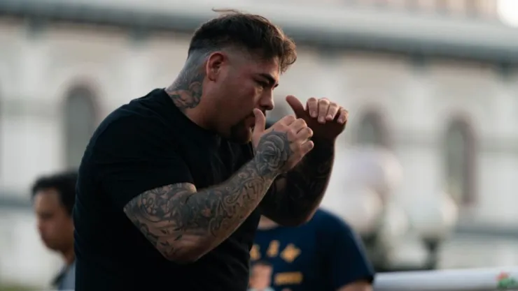Andy Ruiz El boxeador estadounidense que peleaba por Baja California.