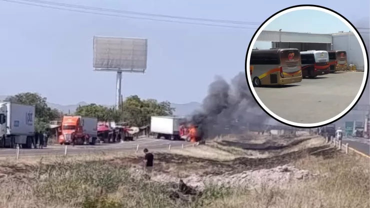 Camiones sin salir de Mazatlán tras bloqueos
