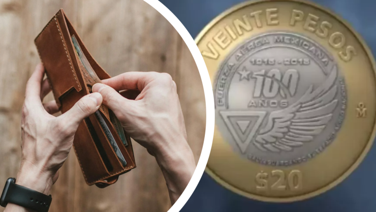 ¡Checa tu cartera! Esta es la moneda de 20 pesos que vale 2 millones de pesos