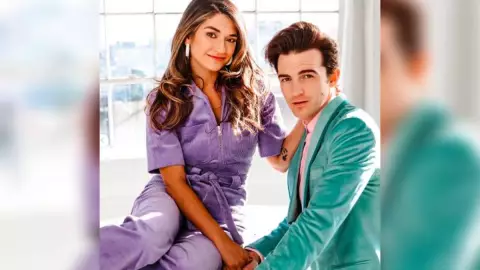 Drake Bell y su esposa Janet Von Schmeling. Foto: Ig.