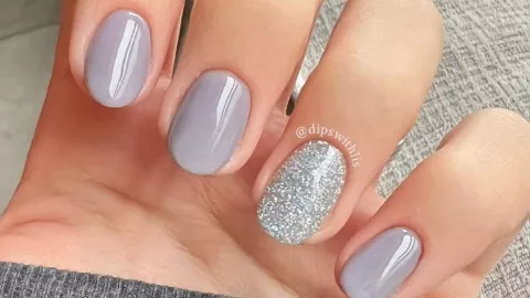 9 diseños de uñas grises que puedes usar para la oficina o cualquier ocasión