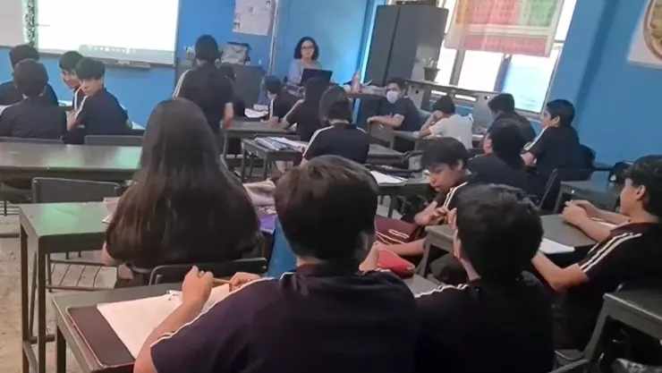 Escuela en Sinaloa; libros de texto