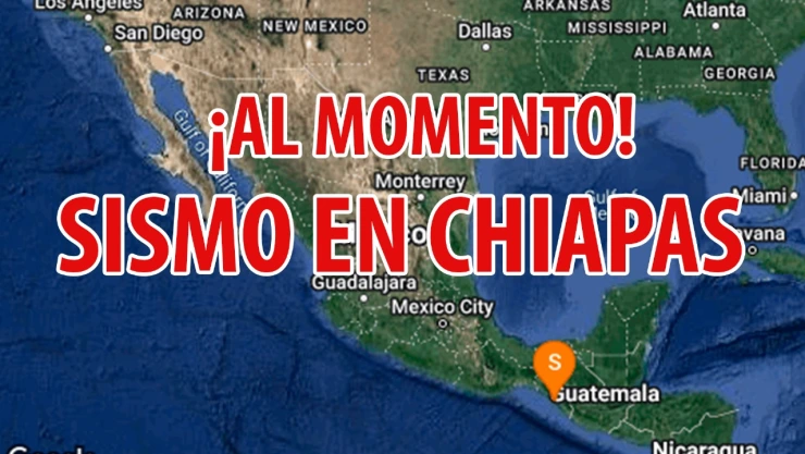 Sismo hoy en Chiapas