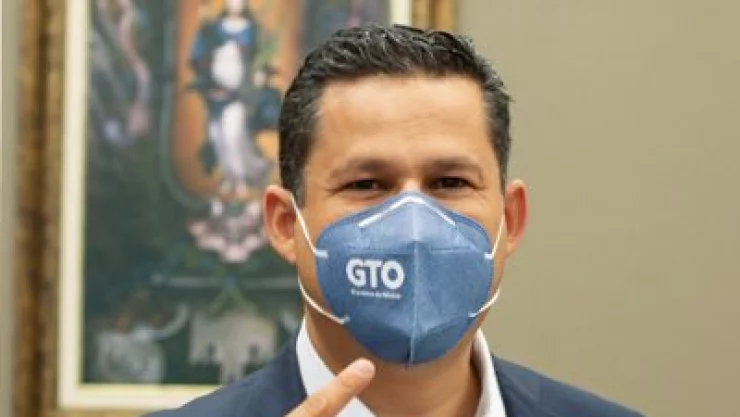 Diego Sinhue, gobernador de Guanajuato, da positivo a la COVID-19