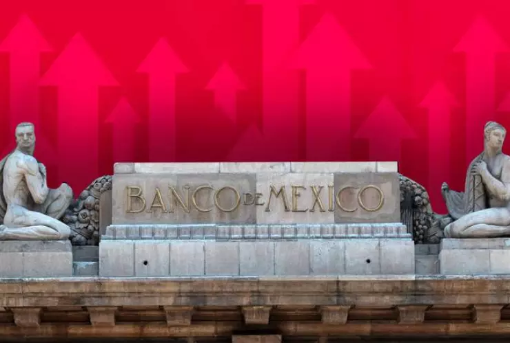 Banxico sube en 75 puntos la tasa de interés y queda en 7.75%