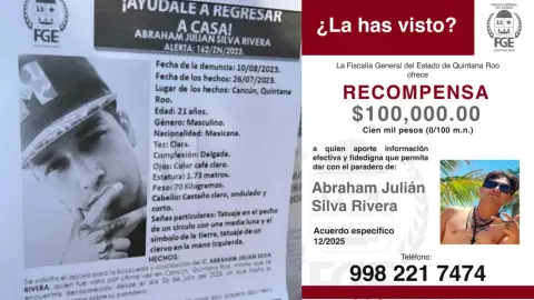 Ofrece la FGE recompensa para localizar a Abraham Julián Silva Rivera, desaparecido desde el 2023 en Quintana Roo.jpg