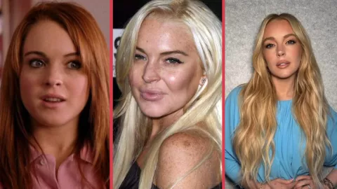 lindsay lohan antes y ahora
