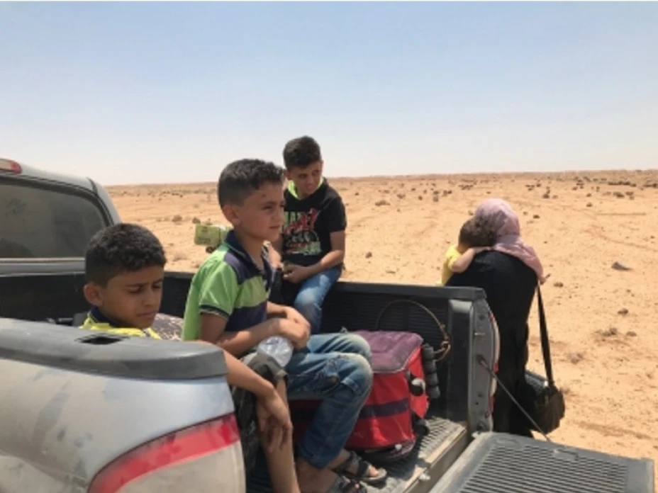 Niños en Siria