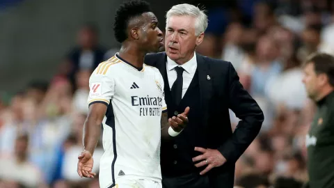 Carlo Ancelotti seguirá dirigiendo a Vinicius Jr. pero en el seleccionado de Brasil